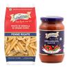 Gustora Combo Pack of Penne Pasta 500g & Arrabbiata Sauce 400g I Our Pasta is Rich in protein & Fibre Zero cholesterol | No Trans Fats | Healthy | Cooking Time 10 Minutes - 900g view 1