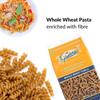 Gustora Combo Pack of Whole Wheat Fusilli Pasta 500g & Arrabbiata Sauce 400g I Pasta & Sauce Combo for Italian Cooking I Rich in Protein & Fibre I Vegetarian I Zero cholesterol I No Trans Fats - 900G view 4