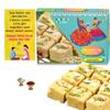 BOGATCHI Bhai Dooj Gift Cultural Soan Papdi, 400g + Free Bhai Dooj Greeting Card + Roli Chawal view 1