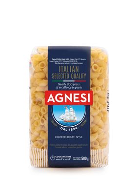 Agnesi Chifferi Pasta, 500g, Product of Italy