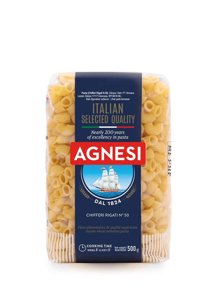 Agnesi Chifferi Pasta, 500g, Product of Italy