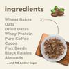 Calvay's VegRich Protein Muesli Rich Coffee | 15g Whey Protein muesli & pure coffee blend | Sweetened with Dates & no added sugar muesli | Rolled Oats + Almonds + Black Raisins + Flax Seeds | Sports and Diabetic Friendly | Low Carb Muesli | High Prot view 2