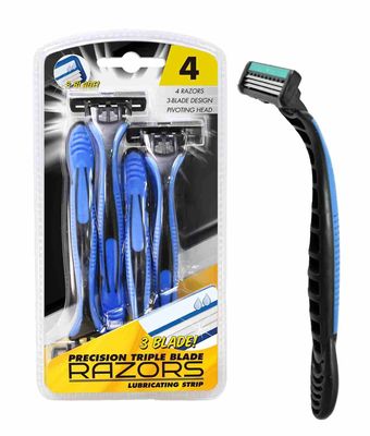 4 PACK OF RAZORS PRECISION TRIPLE BLADE