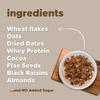 Calvay's VegRich Dutch Chocolate 15g Protein Muesli - High Protein Breakfast Cereal with Premium Whey Protein Concentrate, Almonds & Dark Chocolate Muesli, Seeds & Fruits, No Preservative | Sweetened with dates view 2