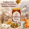Buy Superbee Multiflora Honey 1 kg Get Free Treatment with Natural Honey and Herbs( -    ) Book view 4