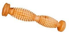 ACi Acupressure India Wooden Blood Circulation Foot Roller