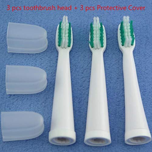 NavaFresh Basics 3Pcs Toothbrush Head Electric Toothbrush Replacement Head Fit For U1 A39 A39Plus A1 Sn901 Sn902 Tooth Brush Oral Hygiene