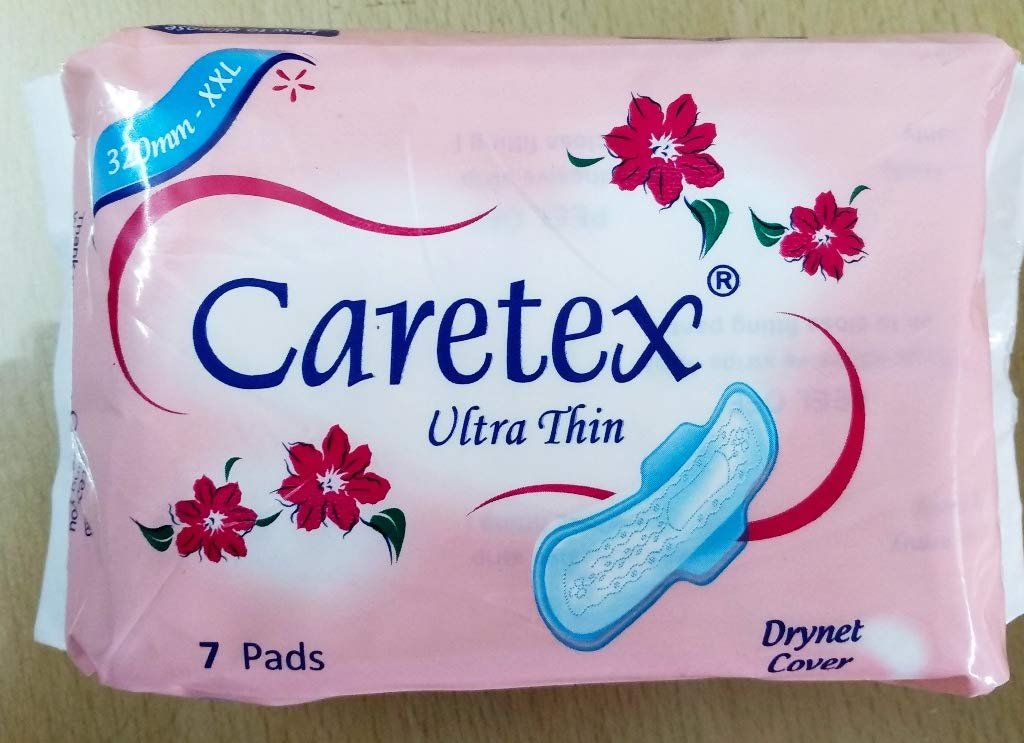 Caretex Ultra Thin Sanitary Pads with Wings 320mm (16)