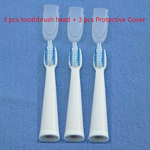 NavaFresh Basics 3Pcs Toothbrush Head Electric Toothbrush Replacement Head Fit For U1 A39 A39Plus A1 Sn901 Sn902 Tooth Brush Oral Hygiene