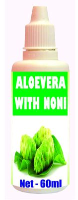 ALOE VERA WITH NONI DROPS - 50ML (GET 1 BOTTLE ALOE VERA WITH NONI 50ML DROPS FREE)