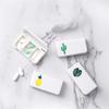 Fdit Pill Case Portable Medicine Box Multi Styles Storage Container Weekly Pill Organiser Pill Dispenser Mini 3 Grids (2.6 x 1.3 x 0.6in-Letters) view 3