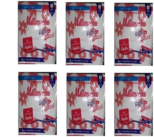 Millenium Premium Napkin White Napkins (6 Sheets)
