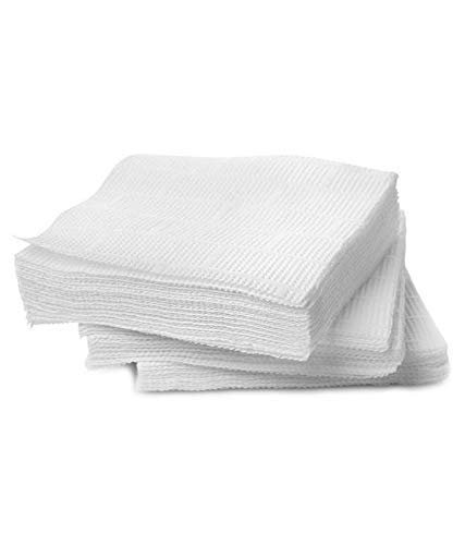 Dhwani Enterprise Plain Tissue Paper Napkins 2 PLY (White, 50 Pieces IN PKT) (PACK OF 6) WITH CHECK DUSTER CLOTH FREE