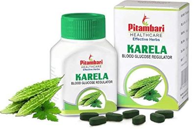 Pitambari Karela Tablets for skin wellness