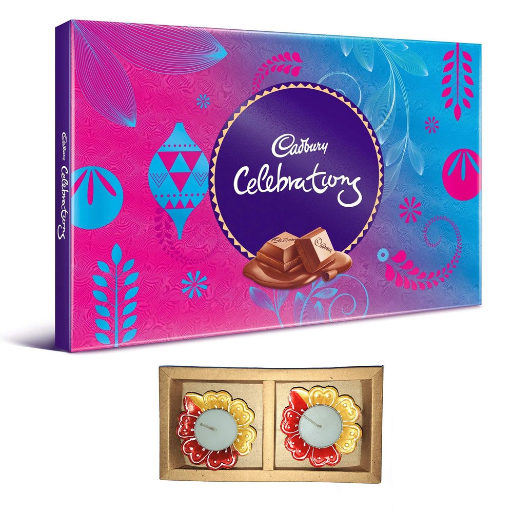 Cadbury Celebrations Assorted Chocolate Gift Pack Diya, 193.5 g