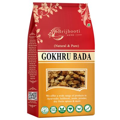 Birju Mahavir Gokhru Bada - Pedalium Murex - Large Caltrops, Natural, 400 gram (BMPL-353)