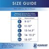 Kinship Comfort Brands Arm Compression Sleeves for Men and Women, Athletic, Sports, Muscle, Joint, Elbow Support, Gray, Large (1 Pair) view 2