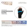 Copper Fit Standard Hand Relief, black, Small/Medium (Pack of 1) view 2