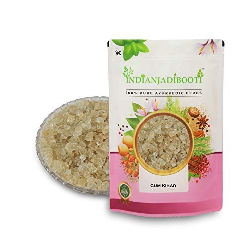 IndianJadiBooti Babul Gond Kikar Gum, 400 Grams Pack
