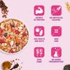 Bagrry's Crunchy Fruit & Nut Muesli With 30% Fruits & Nuts - 1kg Jar | 38% Fibre Rich Non GMO Oats | 16 Real & Freeze Dried Fruits & Nuts Muesli | Breakfast Cereal | Protein & Fibre Rich | No Added Preservatives view 4