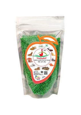 Jai Jinendra Green Sugar Coated Saunf Sweet Fennel Seeds Mouth Freshner Home Made Mukhwas (Fennel Candy - Variyali) Sweet Mouth Freshner. - 900 gm