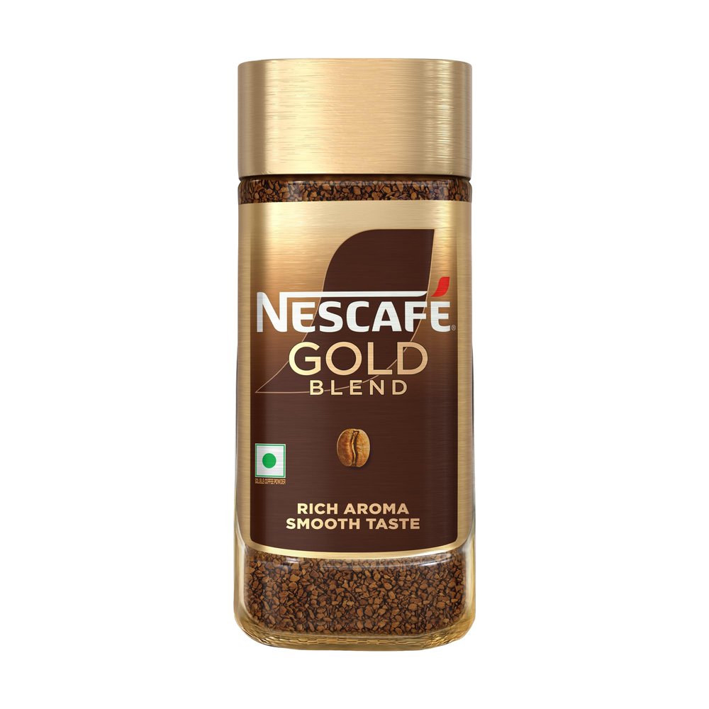 NESCAFE Gold Instant Coffee Powder | Premium Imported Coffee | Freeze Dried | Rich & Smooth Taste | 100g, Jar