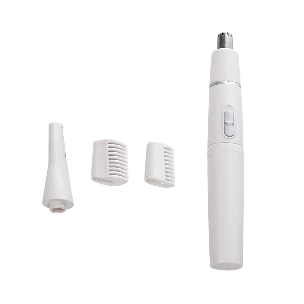 COMBR Portable Nose Ear Hair Trimmer Face Neck Eyebrow Shaver Groomer Cleaner For Men Women