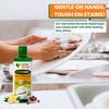 Herbal Strategi Dishwashing Liquid Gel - Natural & Vegan with Refreshing Lemon Oil | Soft on Hands | Certified Eco-Friendly & Non-Toxic | Baby & Pet Safe with 100% Herbal Actives | 500ml (Pack of 3) view 4