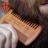 3 Swords Germany  beard mustache care comb (VGW) view 4