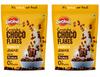 Zerobeli No Maida Choco Flakes 920g (Pack of 460g x 2)- Made with Jowar, Whole Wheat and Real Chocolate | Delicious and Chocolaty Chocos Flakes view 1