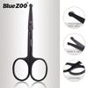 BlueZOO Beard Mustache Scissors and Comb Set Kit for Men Care - (3 Pieces Kit) view 4
