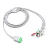 5 Lead ECG Cable Compatible with GE(GE Dash,GEB20,B560,Ge-Dash-2500,M-Prestn-01,B40,B650,Vivit11Pin)-11Pin- Clip Type. view 2