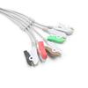5 Lead ECG Cable Compatible with GE(GE Dash,GEB20,B560,Ge-Dash-2500,M-Prestn-01,B40,B650,Vivit11Pin)-11Pin- Clip Type. view 4