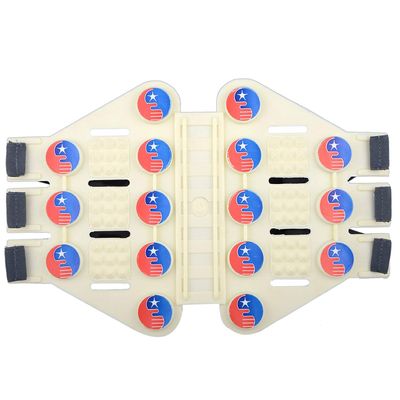 Accupressure Back & Belly Belt Safe Natural Effective in Backache Obesity Indigestion Free Power ROLL & Tongue Toner-Acupressure India