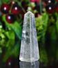 65-85 MM Clear Crystal Quartz Stone Rock and Minerals Healing Spirit Stone 4 Faceted Pointed Obelisk Tower view 1