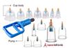 ACi Acupressure Health Care India Vacuum Cupping Therapy Traditional Chinese Medicine (Multi) -24 Cups Set view 2