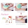 Bonbela Double Sided Painless Waxing Pad (Pink, Green) view 3