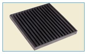 Anti Vibration Ribbed Mounting Pad (18" x 18") - 1 Pcs.