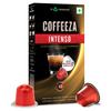 Coffeeza Intenso Aluminium Coffee Capsules, Intensity - 10, Nespresso Compatible Coffee Pods | Box of 1 (10 Capsules) | Brew Cold/Hot view 1
