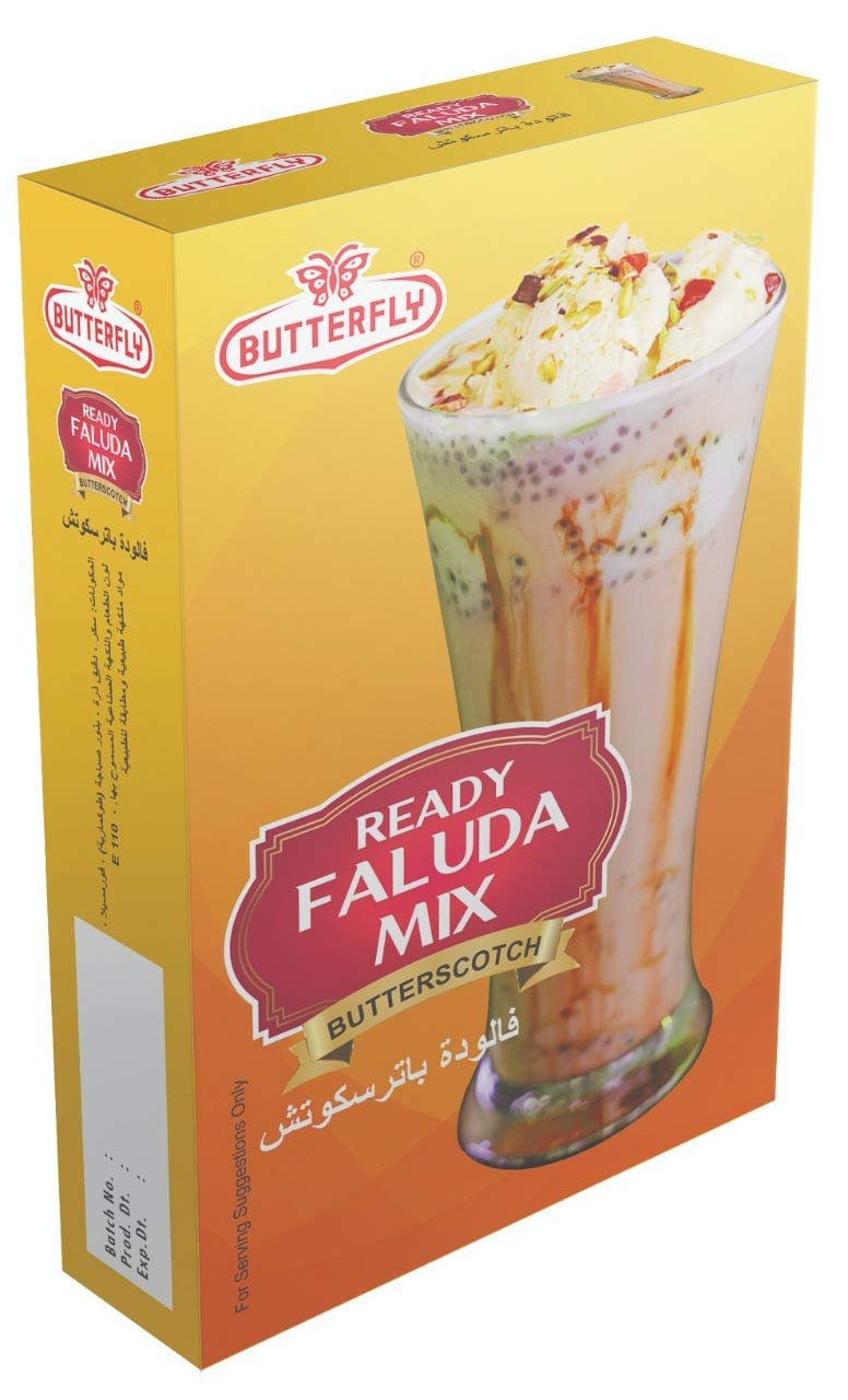 Butterfly Ready Faluda Mix, 100 grams (Butterscotch)