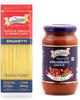 Gustora Combo Pack of Spaghetti Pasta 500g & Arrabbiata Sauce 400g I Rich in protein & fibre Pasta with Zero cholesterol l Pasta Sauce Made with Fresh Tomatoes, Garlic, Basil & Black Peppers view 1