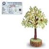 Reiki Crystal Products Certified Green Jade Tree | Green Jade Stone Tree 500 Beads Crystal Tree Stone Tree Showpiece view 1