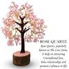 Reiki Crystal Products Certified Rose Quartz Tree, Spiritual Energy & Love, Healing Crystal Tree for Office, Home & Living Room, 500 Beads, Unique Gift for Valentine, Housewarming & More view 3