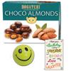 BOGATCHI Happy Birthday Rich Dry Fruit Collection Gift , Chocolate Coated Almonds, 200g + Free Birthday Greeting Card + Free Smiley Ball view 1