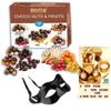 BOGATCHI New Year Special Rich Dry Fruit Collection Gift , Chocolate Coated Assorted Nuts and Fruits, 200g + Free Happy New Year Card+ Party Mask view 1