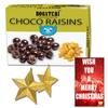 BOGATCHI Chocolate Coated Raisins, Chirstmas Rich Dry Fruit Collection Gift, 100g + Free Chirstmas Greeting Card + Free Xmas Gift view 1