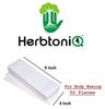 HerbtoniQ Professional Hair Removal Cloth Epilating Non-Woven Wax Strips (White, Size 9x3 Inch) Strips (50 Strips) view 2