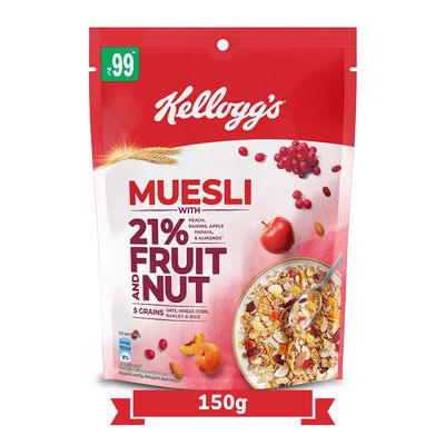 Kellogg's Muesli - Fruit & Nut, 160g
