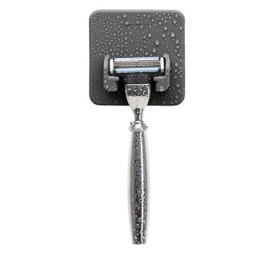 Tooletries - The Mason (Charcoal), Silicone Waterproof Razor Holder- Keeps Your Razor Clean.