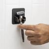 Tooletries - The Mason (Charcoal), Silicone Waterproof Razor Holder- Keeps Your Razor Clean. view 3